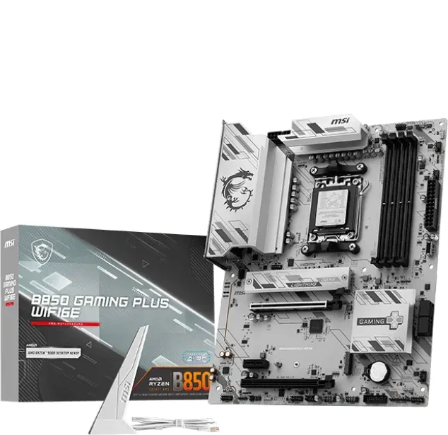 MSI B850 GAMING PLUS WIFI6E motherboard