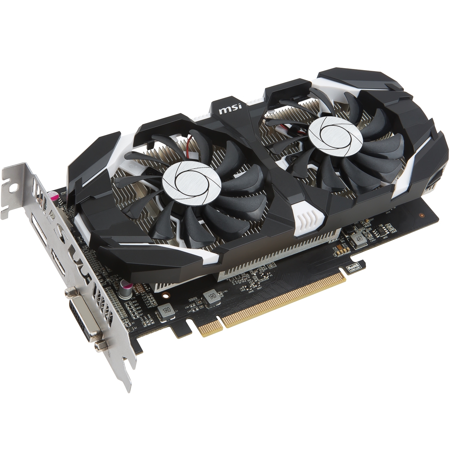 MSI GeForce GTX 1050 Ti 4GT OC 4GB GDDR5 - Grafikkarten online