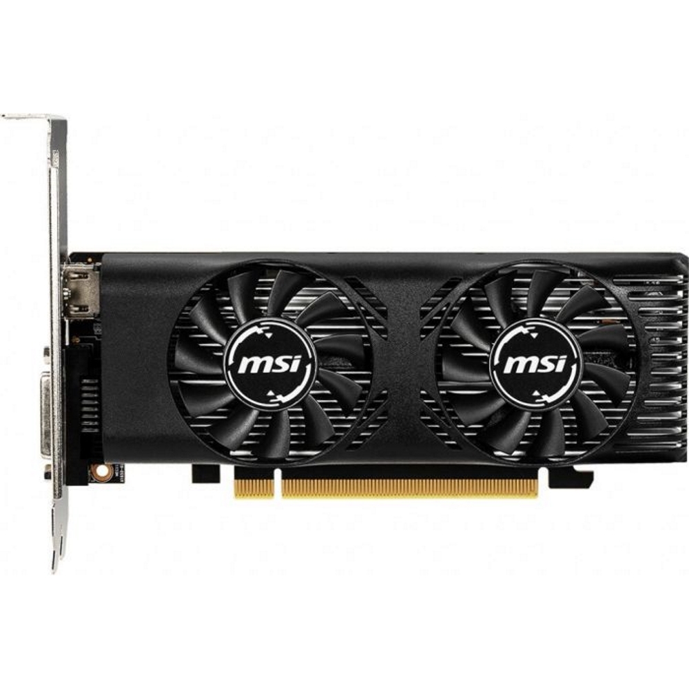 MSI GeForce GTX 1650 4GT LP 4GB GDDR5 Grafikkarte - Grafikkarten