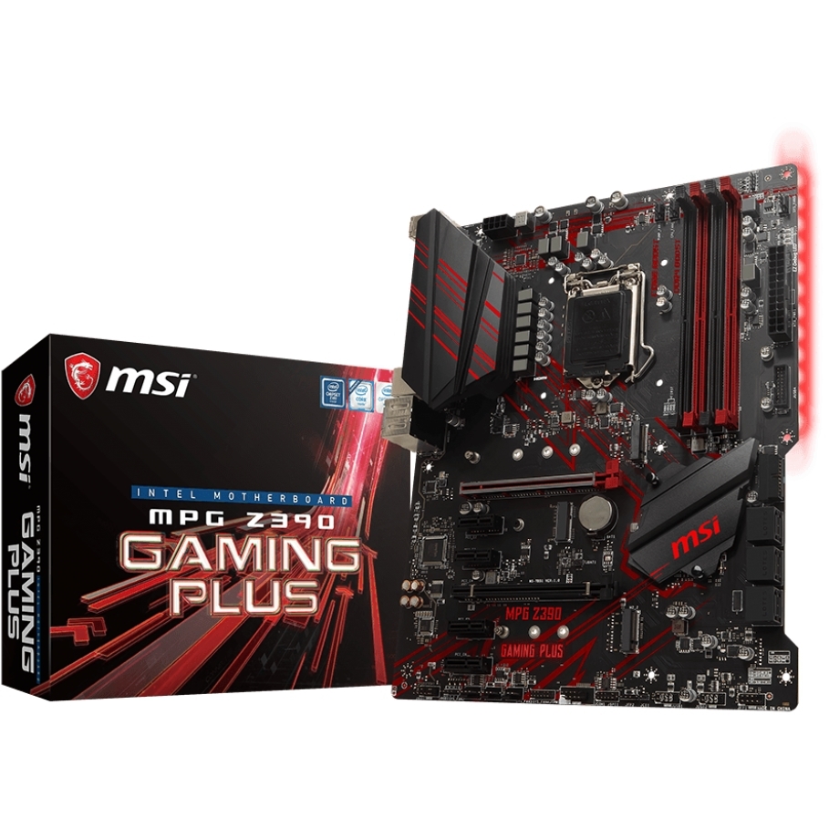 MSI MPG Z390 Gaming Plus Mainboard + Intel i5-9600K CPU