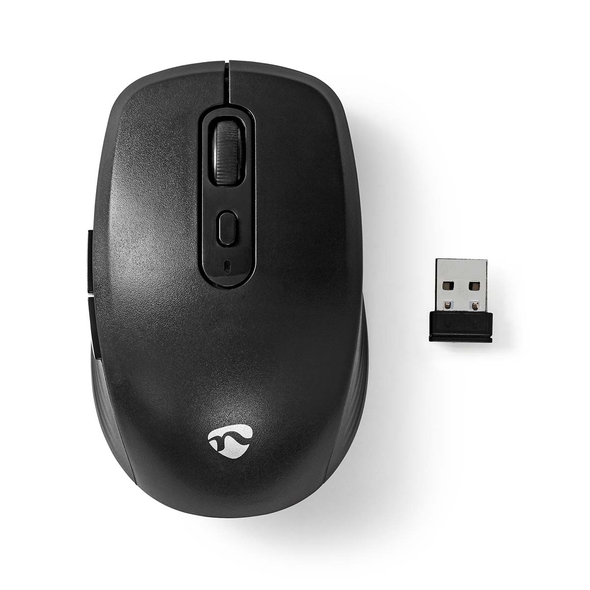 Nedis Mouse Drahtlos | 800 / 1200 / 1600 dpi | Einstellbar DPI | Anzahl Knöpfe: 6 | Rechtshändig