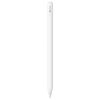 Apple Pencil (USB-C) MUWA3ZM/A 12,9" iPad Pro (3--6. Gen.) 11" iPad Pro (1--4. Gen) iPad Air (4. u. 5. Gen.) iPad (10. Gen.) iPad mini (6. Gen.) - Farbe: Weiß
