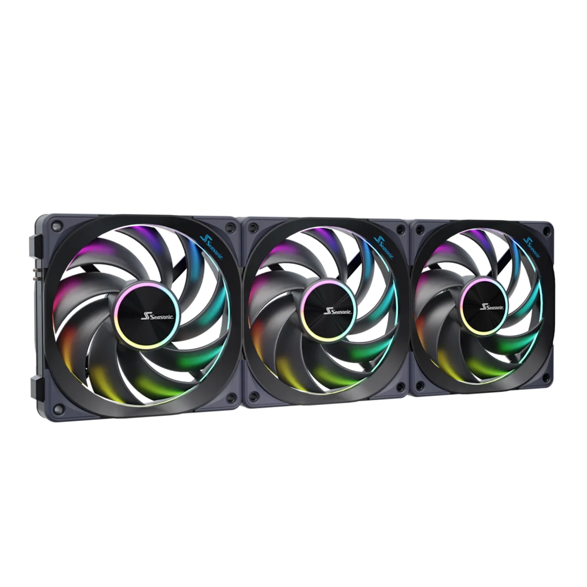 Seasonic MagFlow ARGB 3er-Pack | Gehäuselüfter