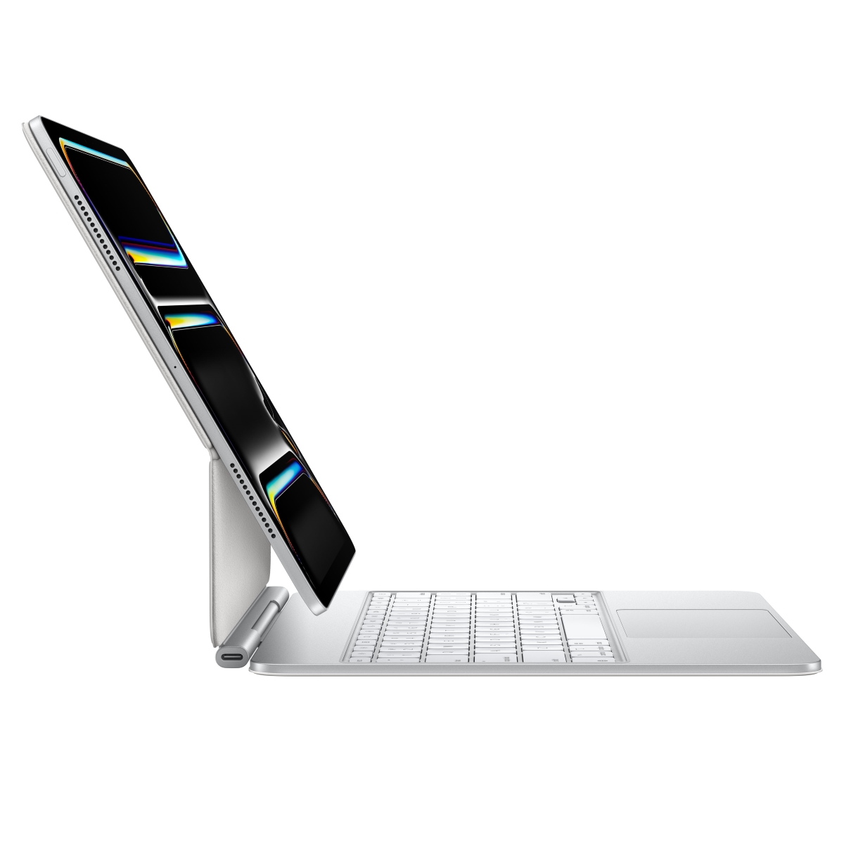 Apple Magic Keyboard iPad Pro 13 MWR43D/A (M4) weiß (deu B-Ware Tabletzubehör Produkt Bild 4