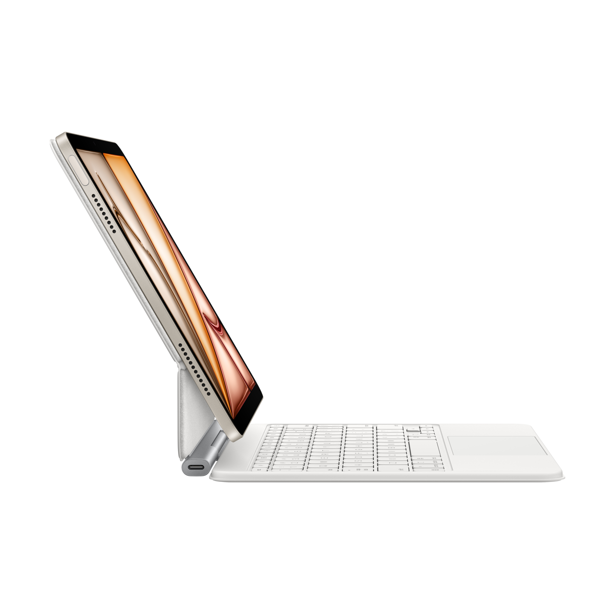 Apple Magic Keyboard iPad Air 11 M3 weiß deutsch Tabletzubehör