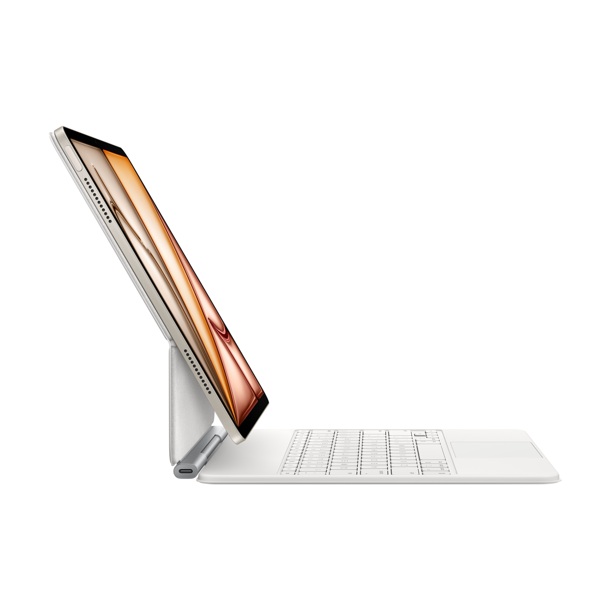 Apple Magic Keyboard iPad Air 13 M3 weiß deutsch Tabletzubehör