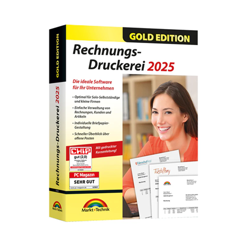 Image of Markt+Technik Rechnungsdruckerei Gold Edition