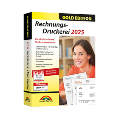 Markt+Technik Rechnungsdruckerei Gold Edition