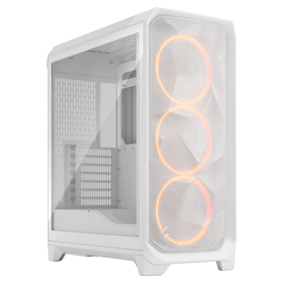 Fractal Design Meshify 3 RGB White TG Clear Tint | PC-Gehäuse