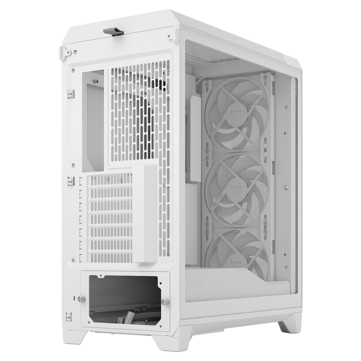Fractal Design Meshify 3 White TG Clear Tint | PC-Gehäus B-Ware Gehäuse Produkt Bild 7
