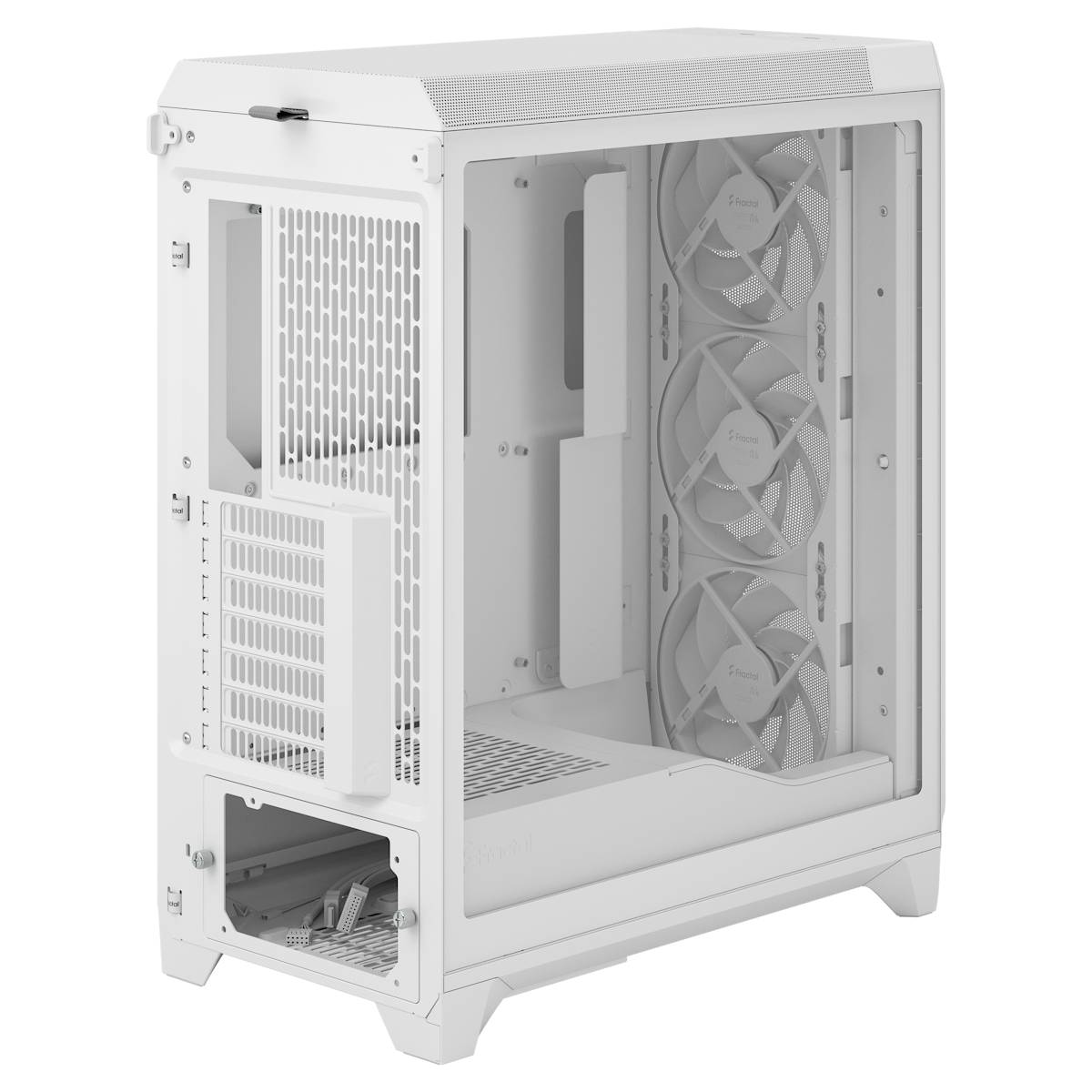Fractal Design Meshify 3 White TG Clear Tint | PC-Gehäus B-Ware Gehäuse Produkt Bild 8