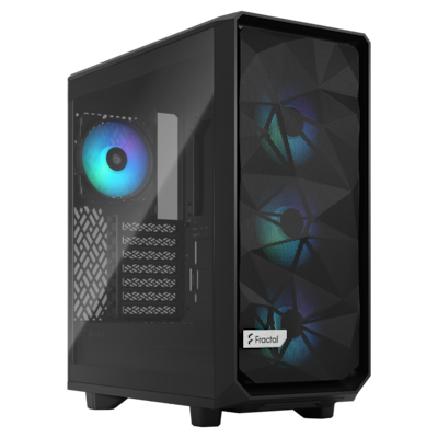 Fractal Design Meshify 2 Compact RGB Black TG | PC-Gehäuse