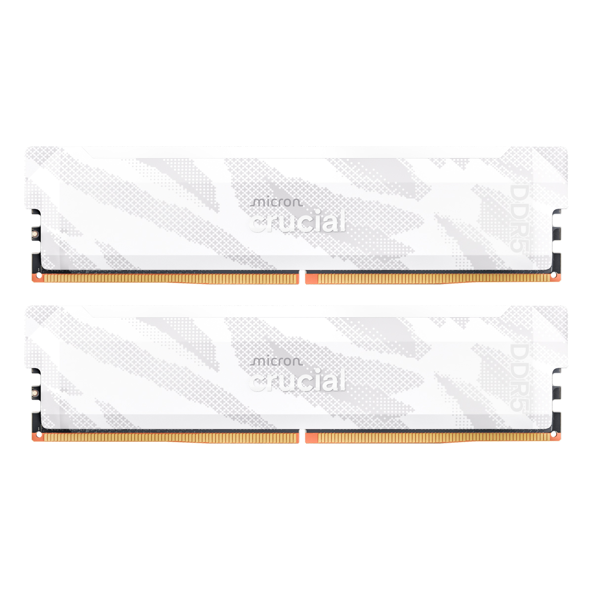 Thumbnail - Crucial Pro OC Weiß 32GB Kit (2x16GB) DDR5-6400 CL32 UDIMM Gaming-Arbeitsspeicher - Unterstützt Intel XMP 3.0 und AMD EX...