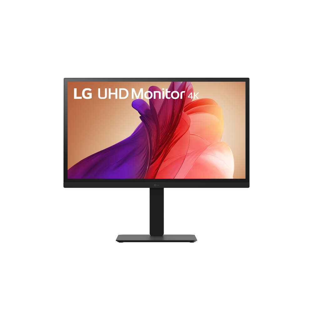 LG 27BA45U-B Business Monitor - 4K UHD, IPS Panel Höhenverstellbar 150mm, Pivot; Drehbar,