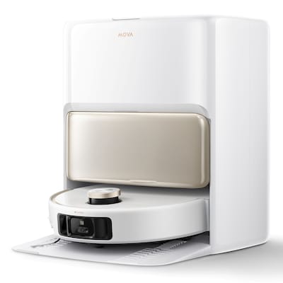 Mova V50 Ultra Complete Weiß Saug- und Wischroboter mit Reinigungsstation