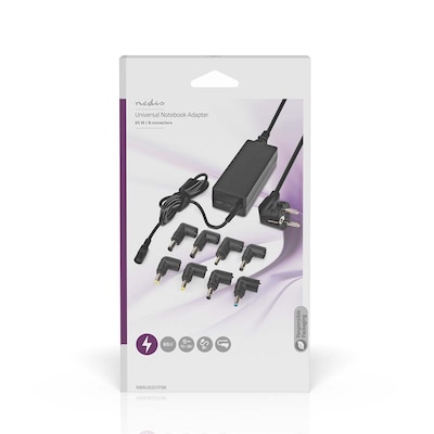 Thumbnail - Nedis Notebook Adapter | 90 W | 18.5 / 19 / 19.5 / 20 V DC - 6.0 A | Typ F (CEE 7/7)