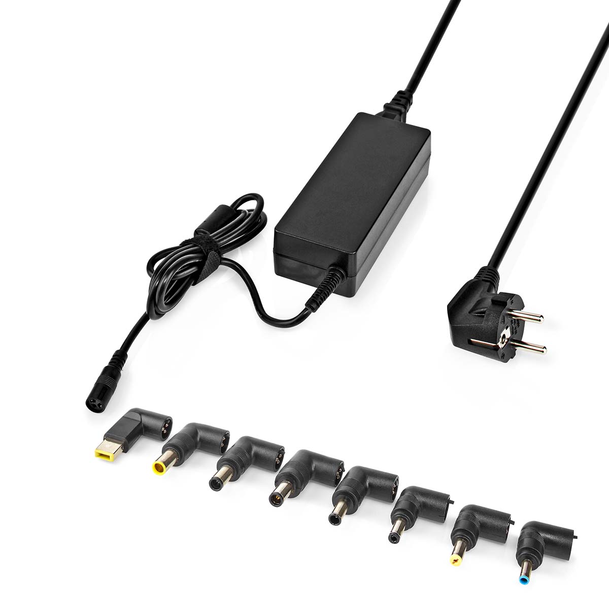 Nedis Notebook Adapter | 65 W | 15 / 16 / 19 / 19.5 / 20 V DC - 4.0 A | Typ F (CEE 7/7)