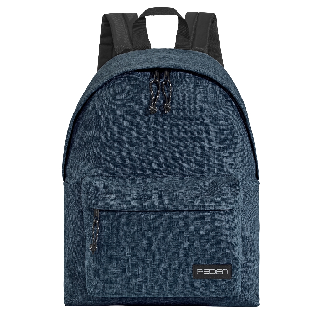 PEDEA Freizeit Rucksack "Style" Unisex Rucksack mit 24 L und Notebookfach bis 13,3 Zoll (33,8cm), blau