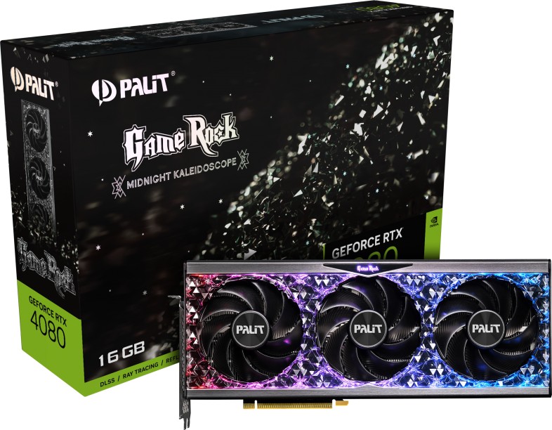 Palit GeForce RTX 4080 GameRock Grafikkarte B-Ware - 16GB GDDR6X, 1x HDMI, 3x DP