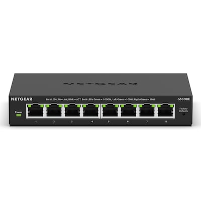 NETGEAR GS308E Plus Switch 8x 1G Ethernet