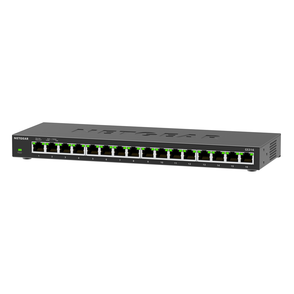 NETGEAR GS316 Unmanaged Switch 16x Gigabit Ethernet Netzwerk-Switch Produkt Bild 2