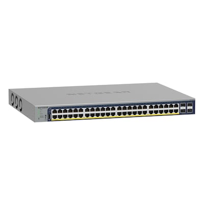 NETGEAR GS752TPP Smart Managed Switch 48x Gigabit Ethernet (48x PoE+, max. 780W), 4x 1 Gbit/s SFP