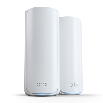 Thumbnail - NETGEAR Orbi 770 Serie WiFi 7 Mesh-System 2er-Pack WLAN BE10800 Triband, 5x 2.5G LAN, 1x 2.5G WAN, Abdeckung bis zu 360 ...