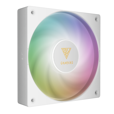 Gamdias NOTUS M1-1201 White ARGB | Gehäuselüfter