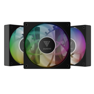 Gamdias NOTUS M1-1203 ARGB 3er-Pack | Gehäuselüfter