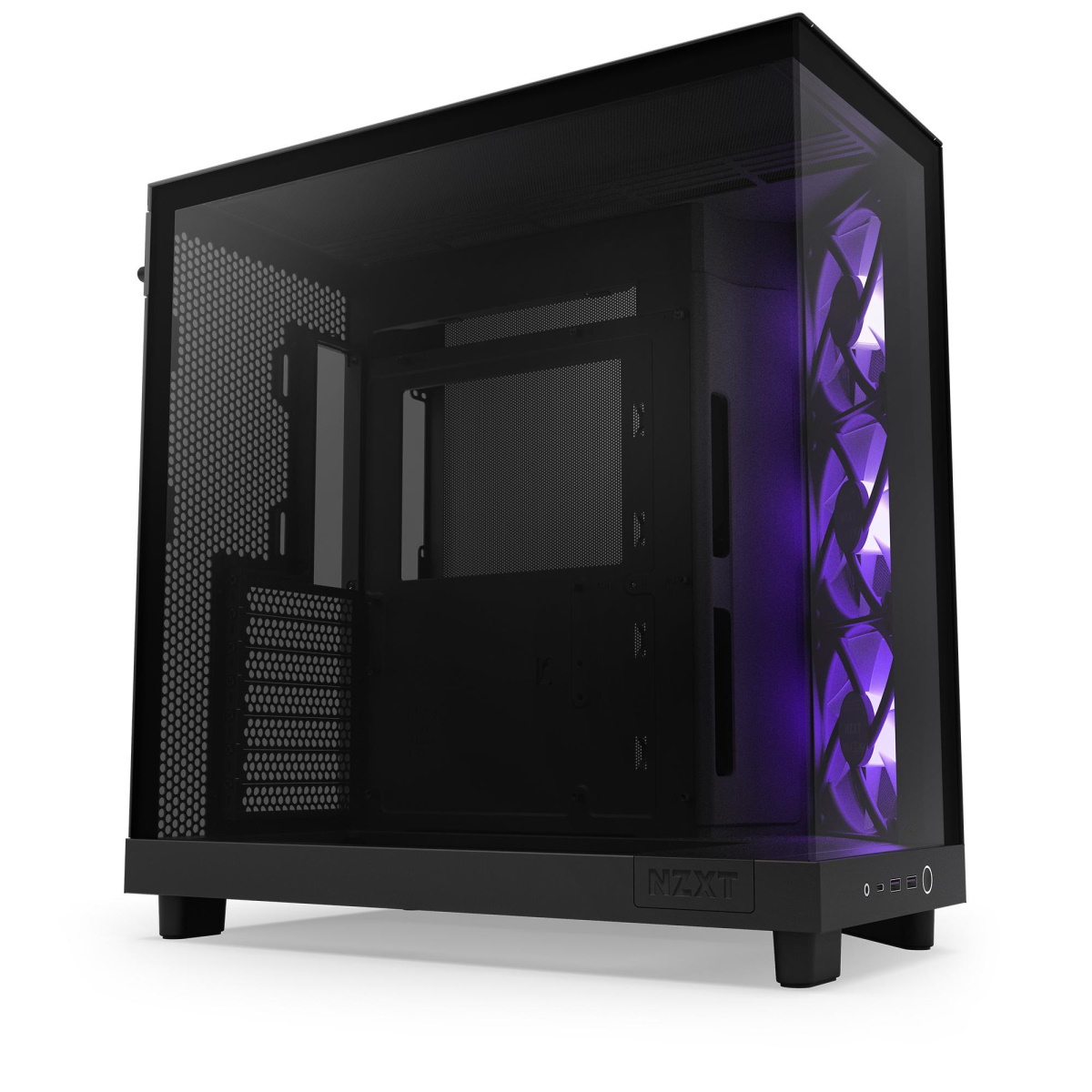 NZXT H6 FLOW RGB schwarz | PC-Gehäuse B-Ware