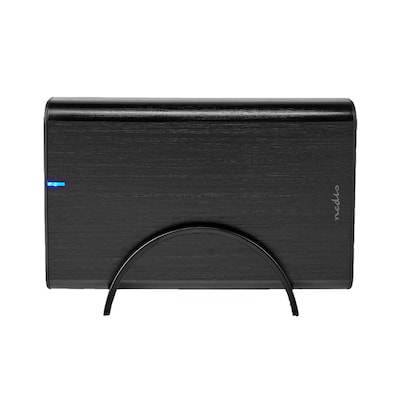 Nedis Festplattengehäuse - 3.5 ", USB 3.1 Gen1, USB Type-A / USB Type-C™, Notebook / PC, Aluminium