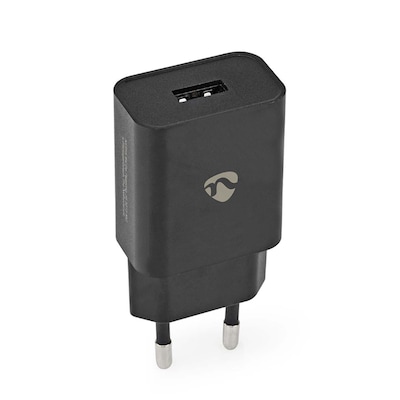 Nedis Netzladegerät 12 W 1x 2.4 A A - Anzahl der Ausgänge: 1x USB-A, Kein Kabel im Lieferumfang enthalten, Single Voltag...