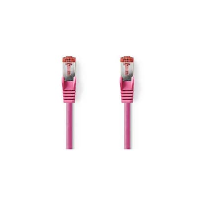 Nedis CAT6 S/FTP-Netzwerkkabel 15m, Pink