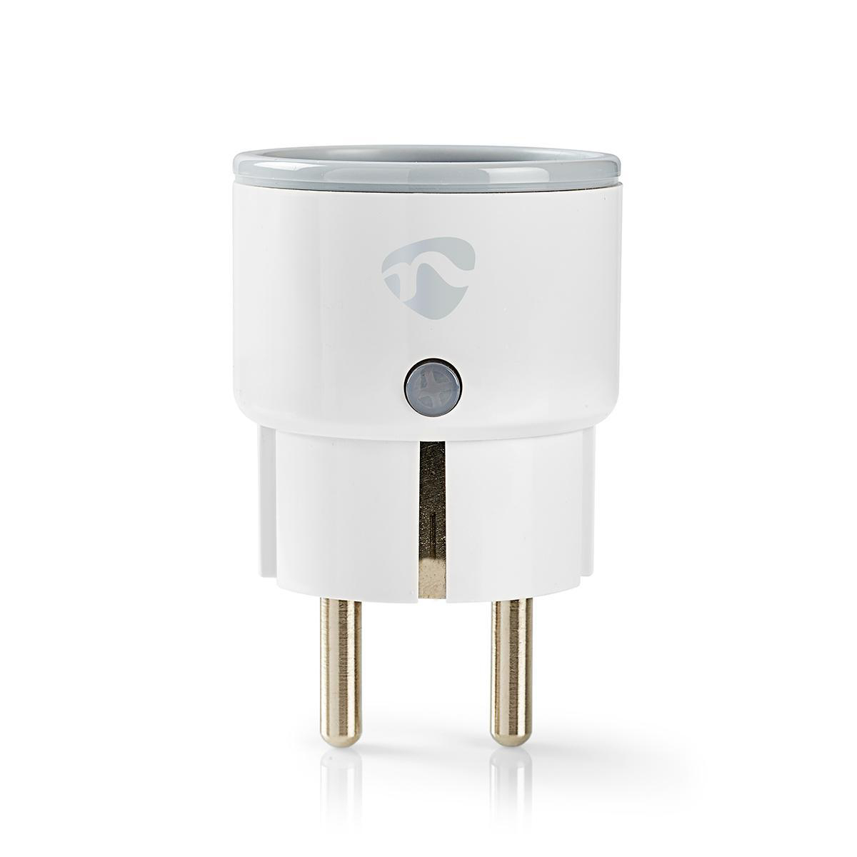 Nedis WLAN Smartplug (WIFIP110FWT) - Energieüberwachung, 10 A