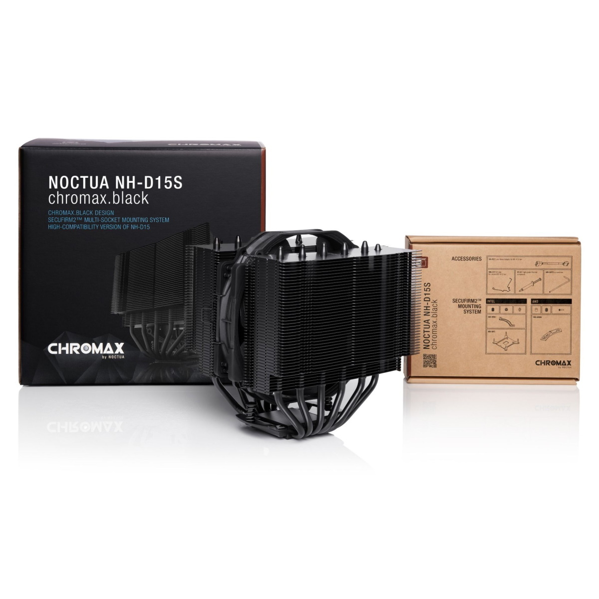 Noctua NH-D15S chromax.black | CPU-Kühler Kühlung Produkt Bild 4