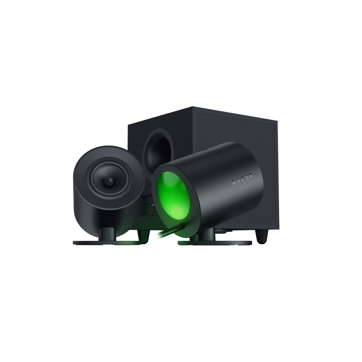 Razer Nommo V2 Lautsprechersystem - 2.1 Lautsprechersystem mit Razer Chroma Beleuchtung