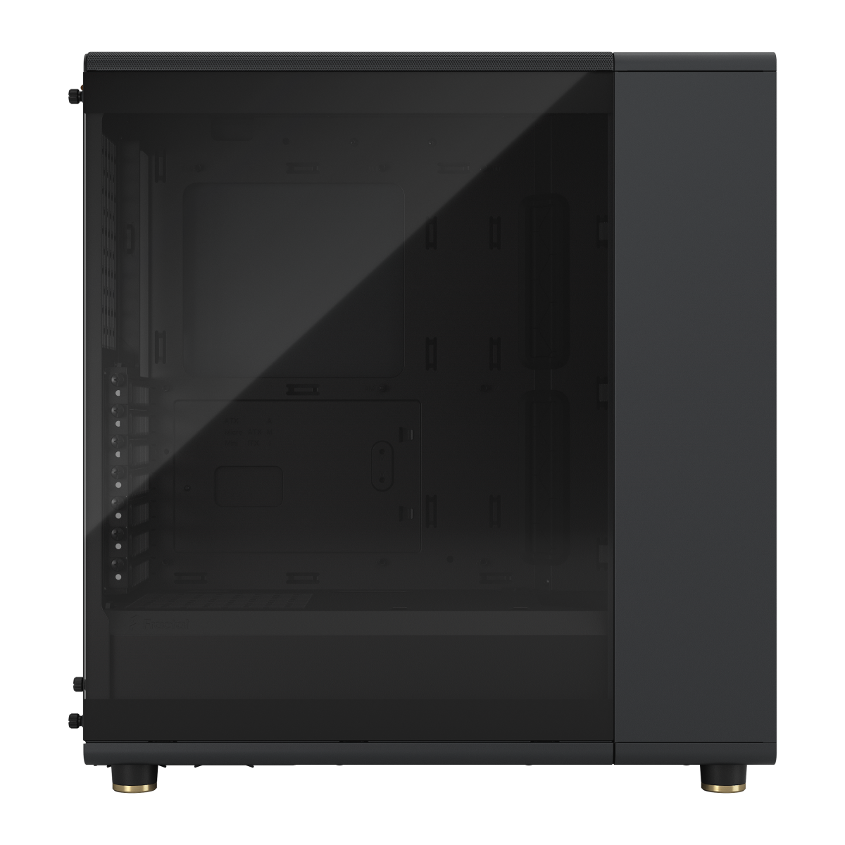 Fractal Design North Charcoal Black TG | PC-behuizing | NBB.com