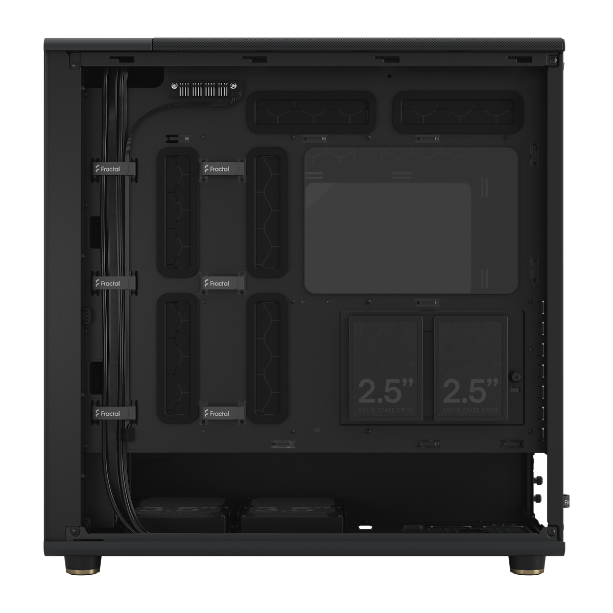 Fractal Design North XL Charcoal Black TG | PC-Gehäuse - Gehäuse