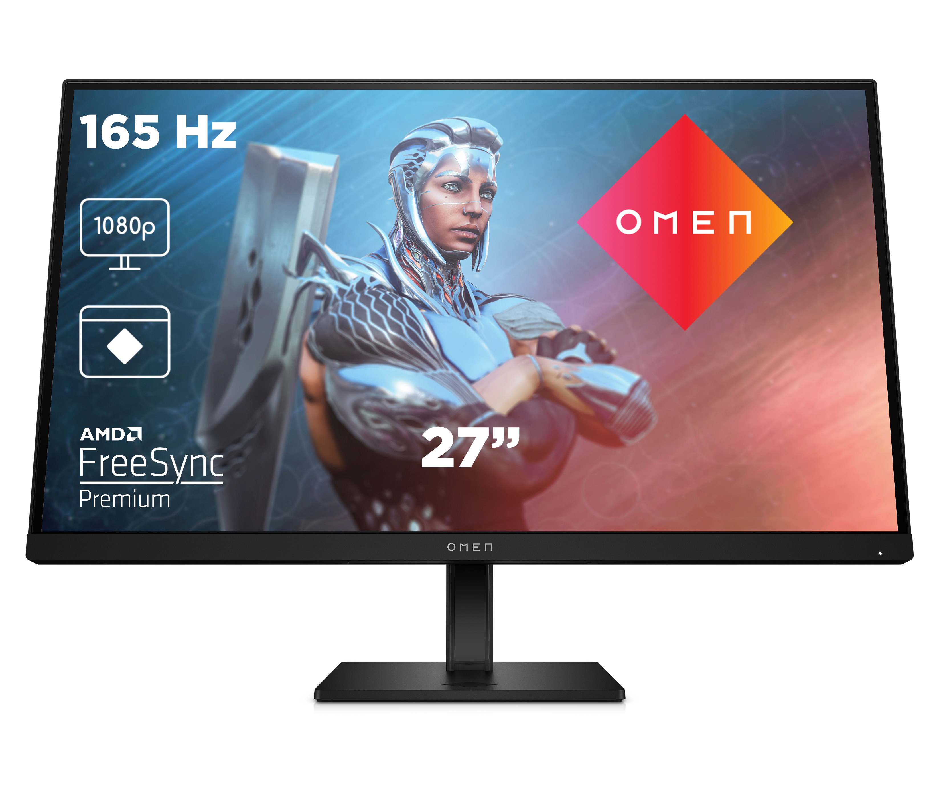 HP Omen 27 (2023) Gaming Monitor - IPS, 165Hz, Höhenvers B-Ware