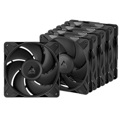 ARCTIC P14 PRO PST schwarz 5er-Pack | Gehäuselüfter