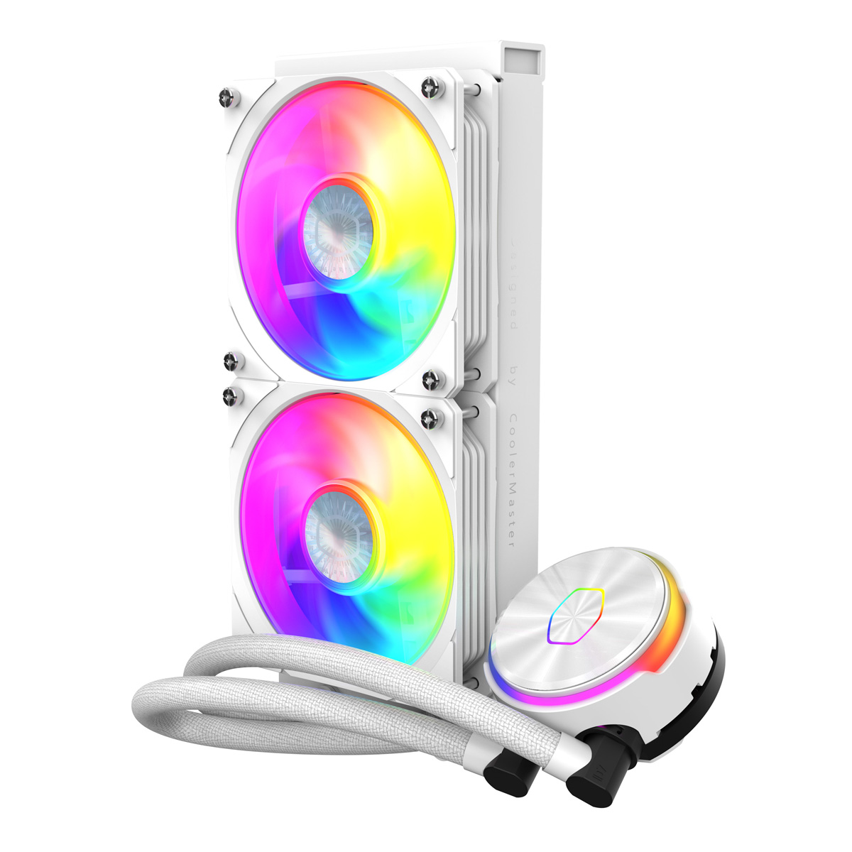 Cooler Master PL240 Flux White | AiO-Wasserkühlung Kühlung Produkt Bild 2
