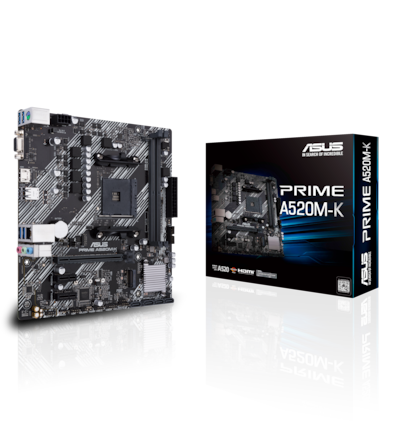 ASUS Prime A520M-K Mainboard Sockel AM4