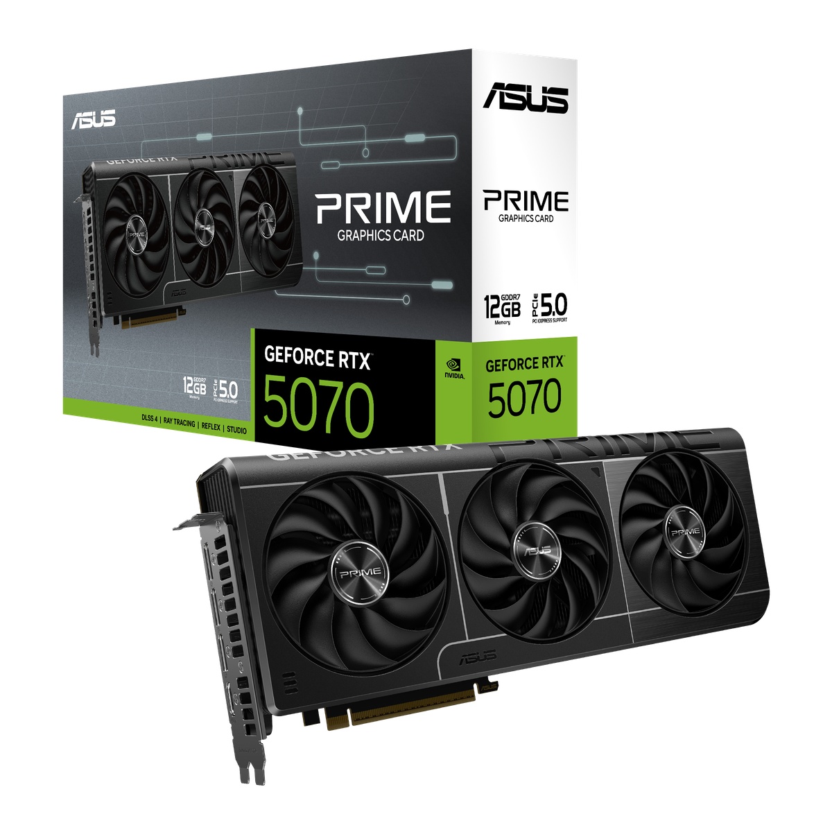 ASUS Prime GeForce RTX 5070 B-Ware - 12GB GDDR7, HDMI, 3x DP