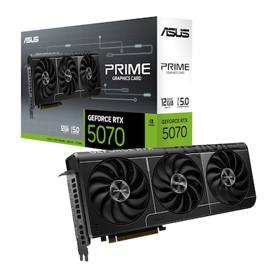 ASUS Prime GeForce RTX 5070 B-Ware - 12GB GDDR7, HDMI, 3x DP