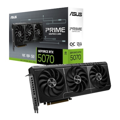 ASUS Prime GeForce RTX 5070 OC B-Ware - 12GB GDDR7, HDMI, 3x DP