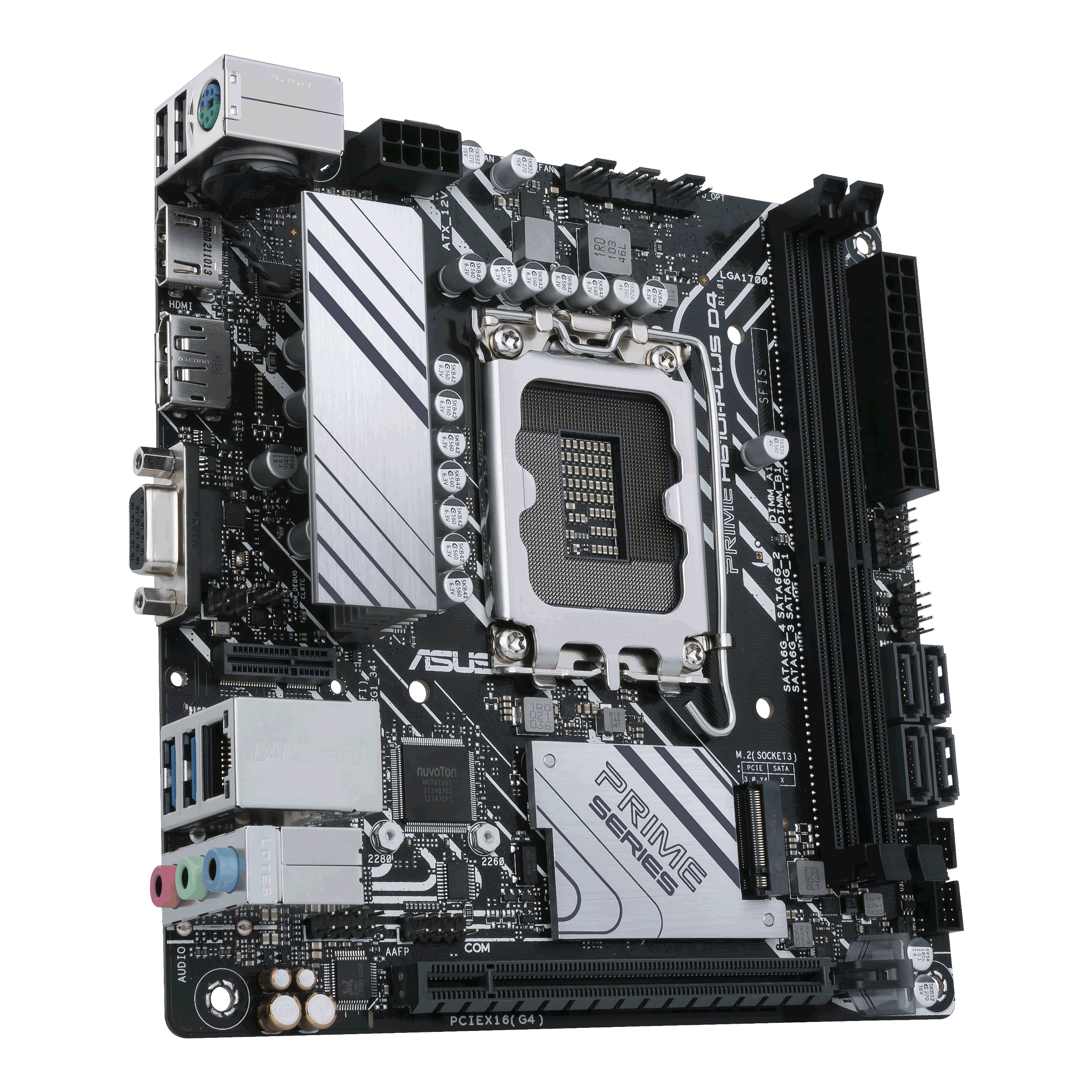 ASUS Prime H610I-Plus D4-CSM Mainboards Produkt Bild 3