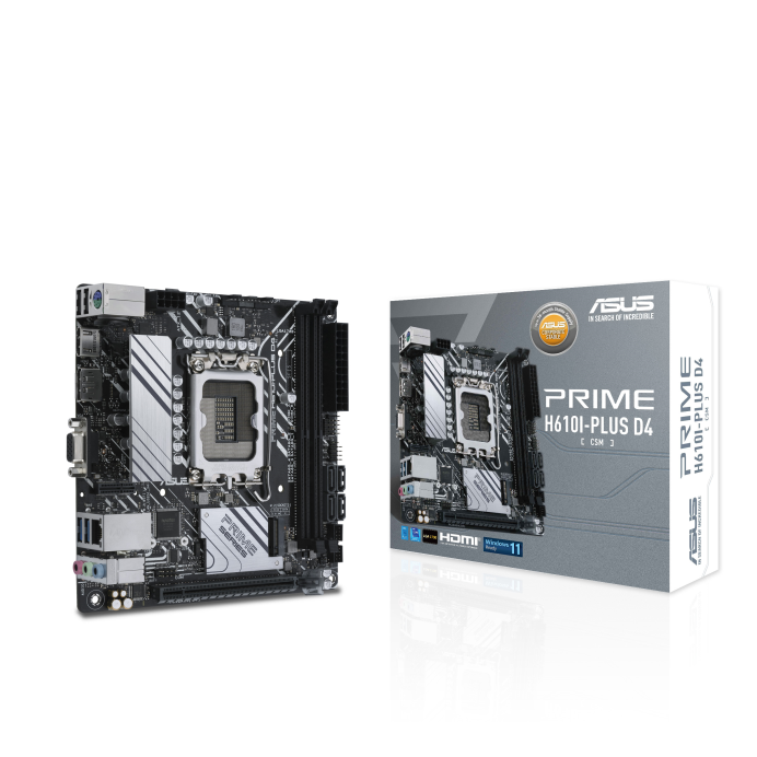 ASUS Prime H610I-Plus D4-CSM Mainboards Produkt Bild 6