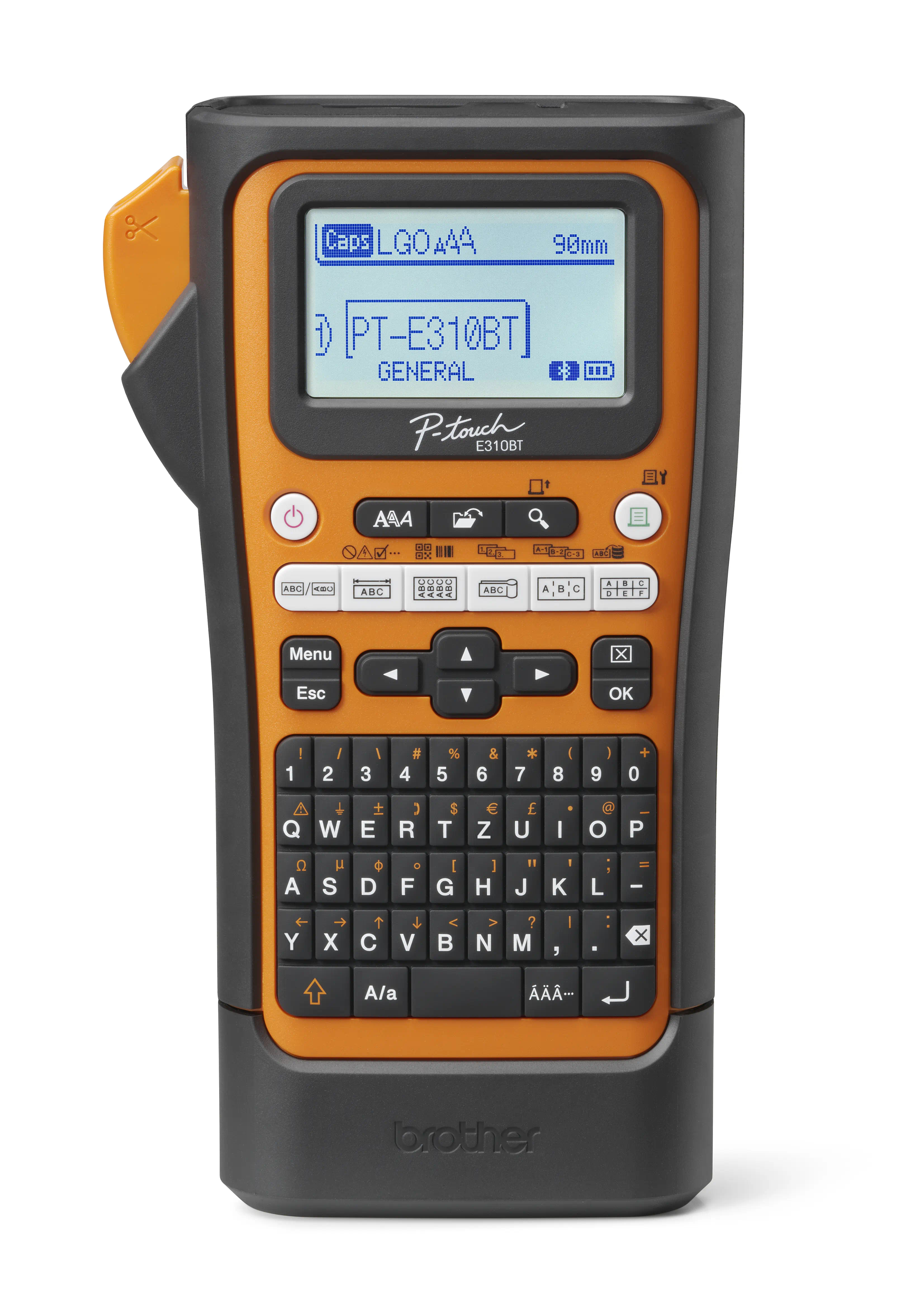 Brother P-touch E310BTVP Beschriftungsgerät bis zu 18 mm breite TZe-Schriftbänder; Bluetooth, USB C,