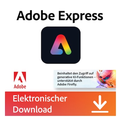Adobe Express Premium | 1 Jahr | 100GB | Web/iOS/Android