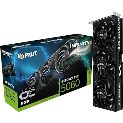 Palit GeForce RTX 5060 8GB Infinity 3 OC - 8GBGB GDDR7, HDMI, 3x DP